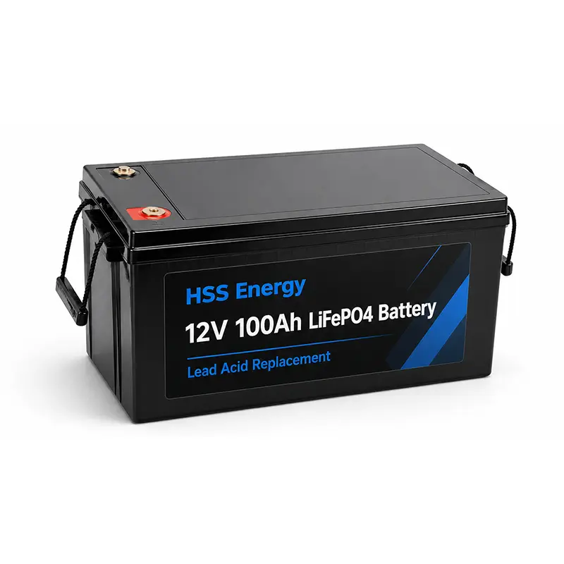 12V 100Ah LiFePO4-batteri