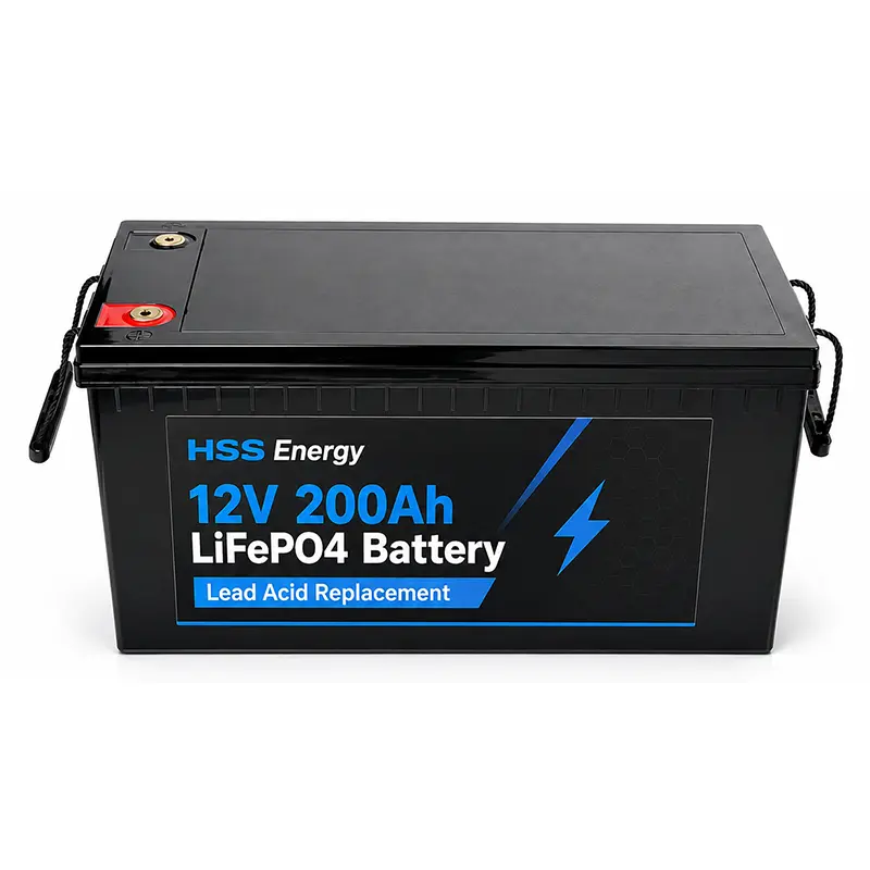 12V 200Ah LiFePO4-batteri