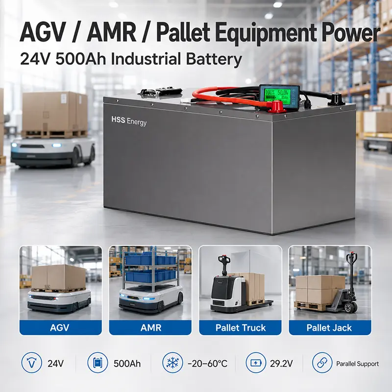 24V 500Ah RV-batteri