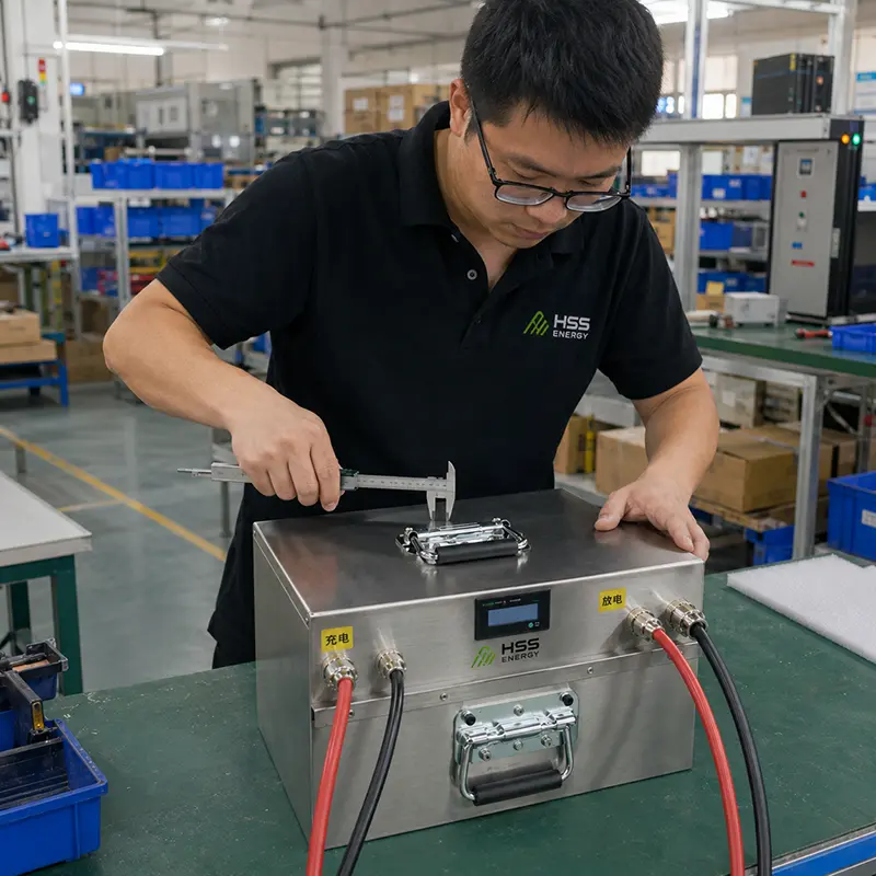 25,6V 100Ah AGV-batteri