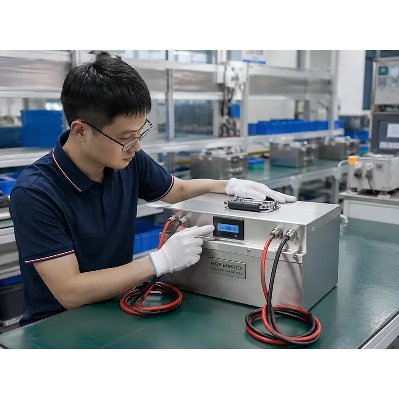 25,6V 60Ah AGV-batteri