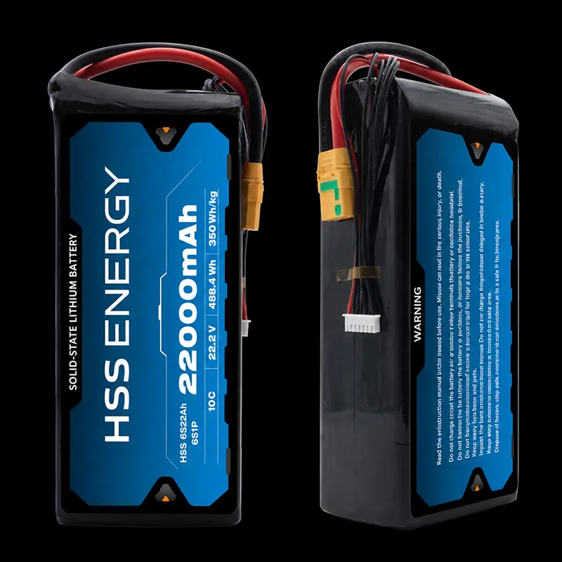 6S 22000mAh UAV-batteri