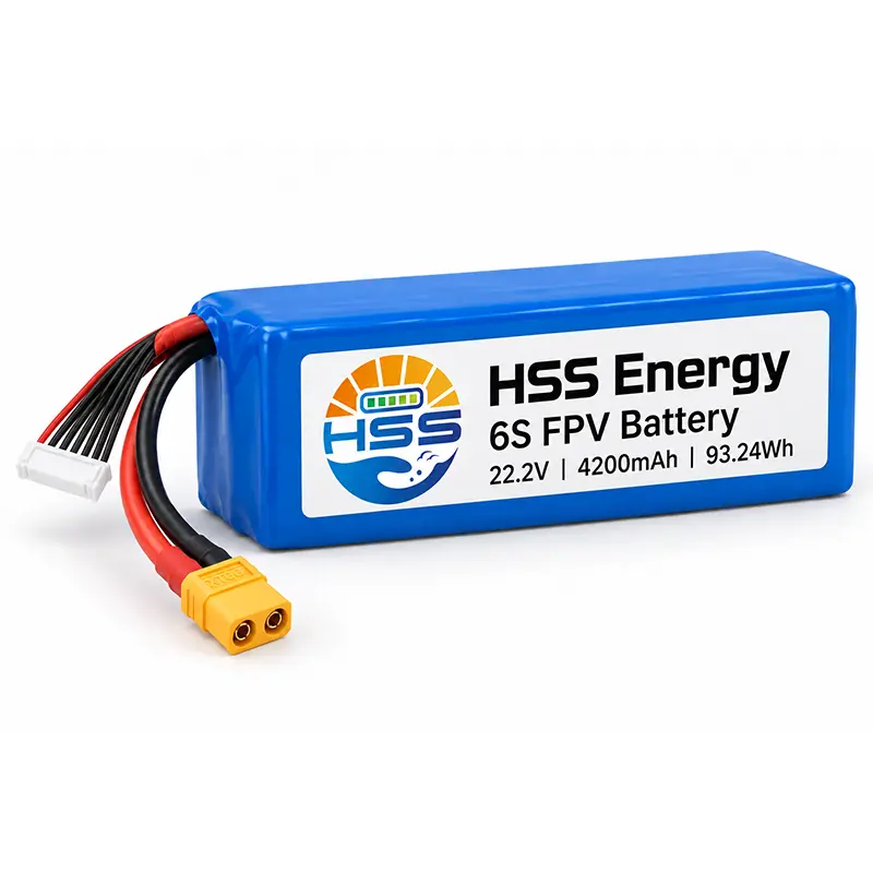 6S 4200mAh FPV-batteri