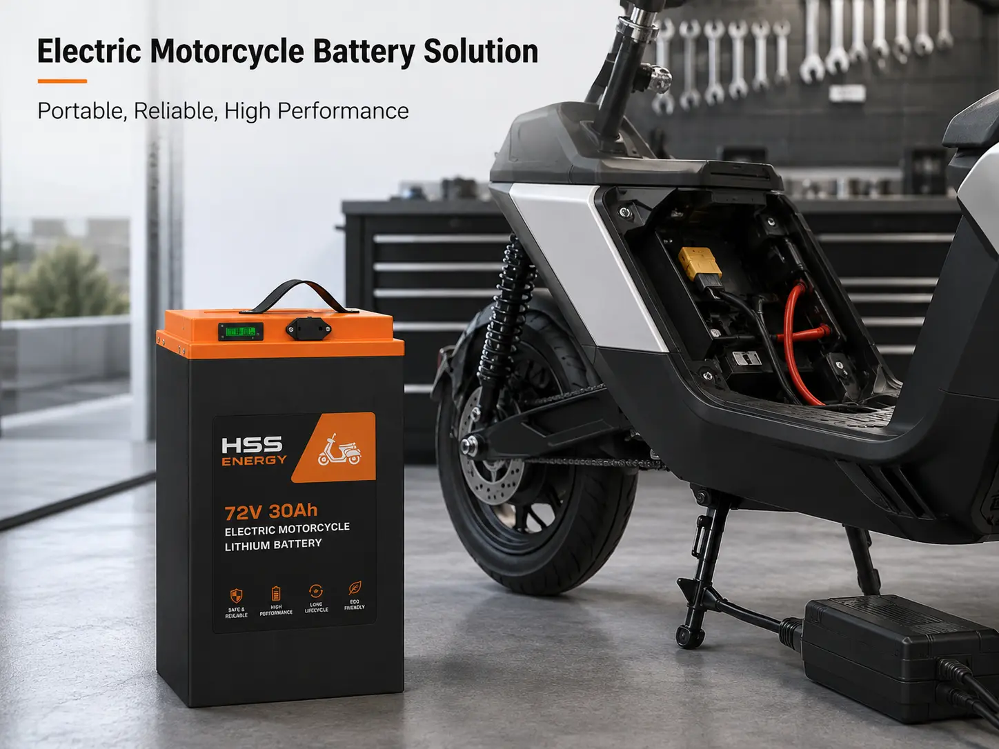 72V 30Ah Electric Motorcycle Lithium Battery